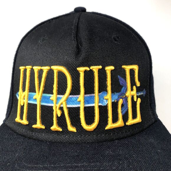 Legend Of Zelda Skyward Sword Snap Back Hat Nintendo Link Hyrule Baseball Cap - Picture 2 of 9